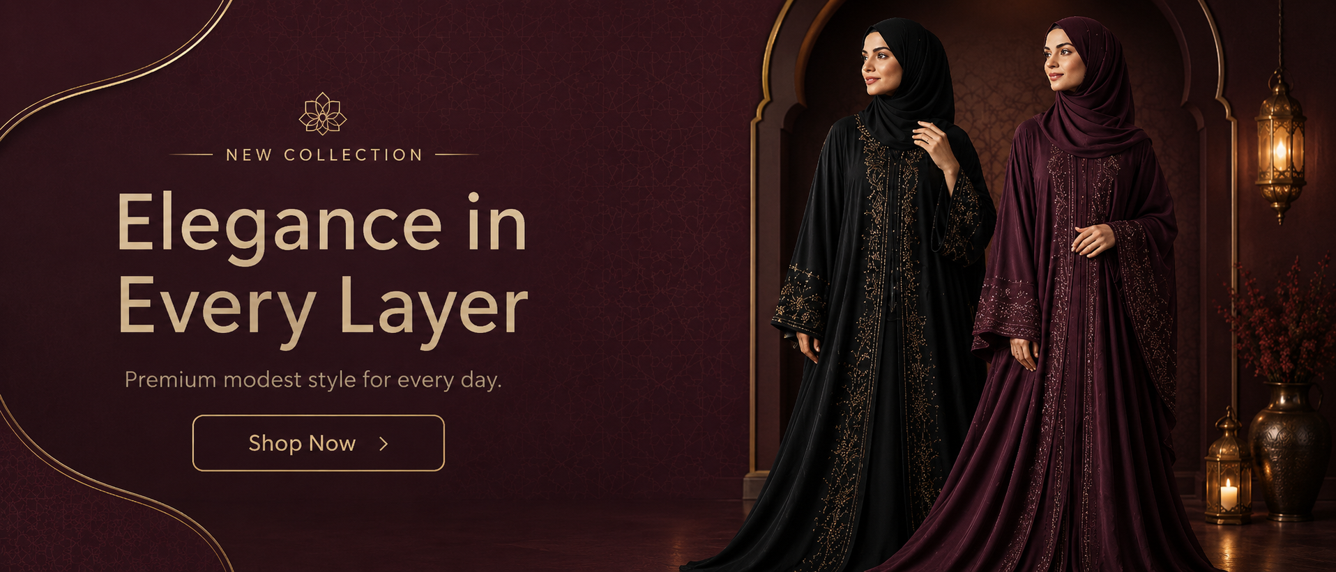 Borkashop featured modest fashion collection