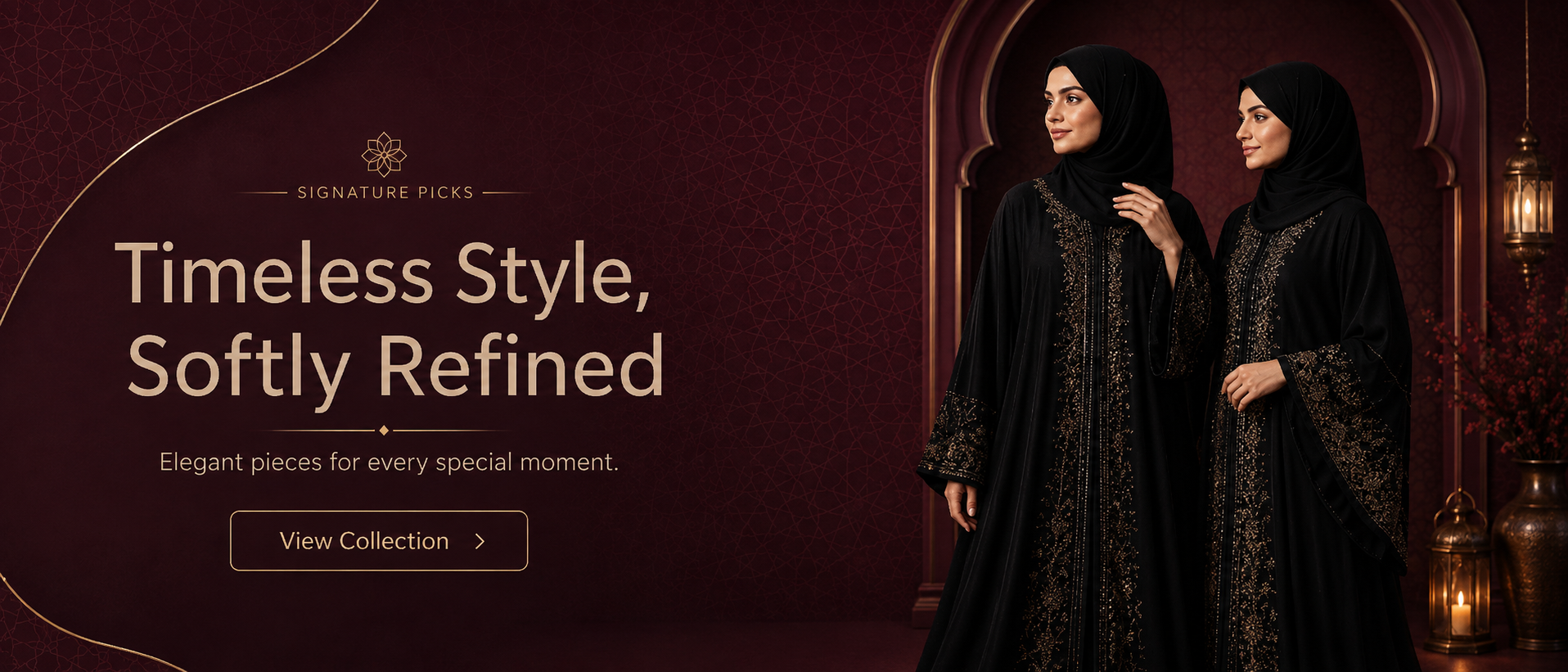 Borkashop featured modest fashion collection